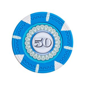 Fichas 14 Gramas Clay Lote com 25 Modelo Prime 50