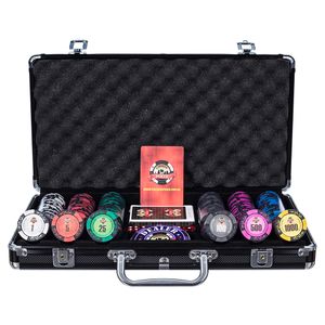 Maleta de Poker 300 fichas 14gms New Millions