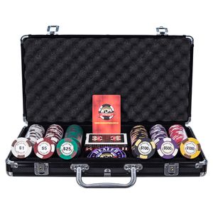 Maleta de Poker 300 fichas 14gms Las Vegas Nevada