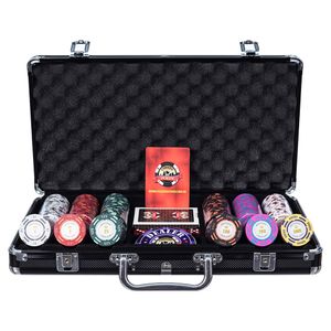 Maleta de Poker 300 fichas 14gms Monte Carlo Poker Room