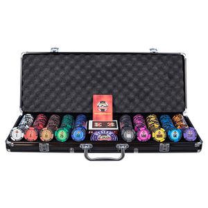 Maleta de Poker 500 Fichas 14gms New Millions