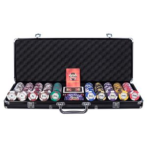 Maleta de Poker 500 Fichas 14gms Las Vegas Nevada
