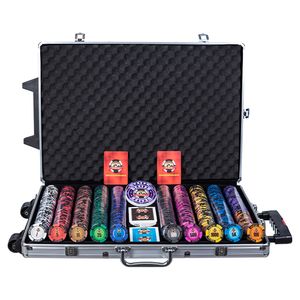 Maleta de Poker 1.000 Fichas 14gms New Millions