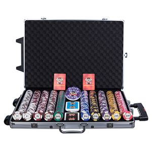 Maleta de Poker 1.000 Fichas 14gms Las Vegas Nevada
