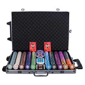 Maleta de Poker 1.000 Fichas 14gms Prime