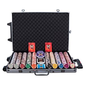 Maleta de Poker 1.000 fichas 14gms Monte Carlo Millions