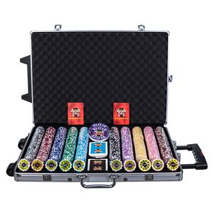 Maleta de Poker 1.000 fichas 11,5gms Black Diamond