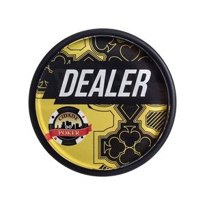 Botão Dealer Especial Amarelo / Preto