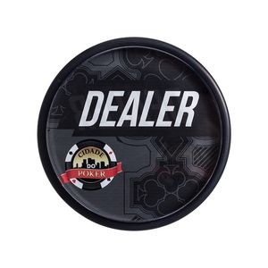 Botão Dealer Especial Preto