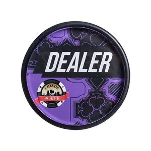 Botão Dealer Especial Roxo