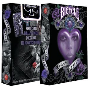 Baralho bicycle Anne Stokes Dark Hearts