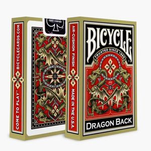 Baralho Bicycle Dragon Back Dourado