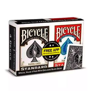 Baralho Bicycle Standard Pac c/ 4