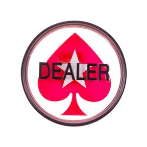 Botão Dealer Acrílico