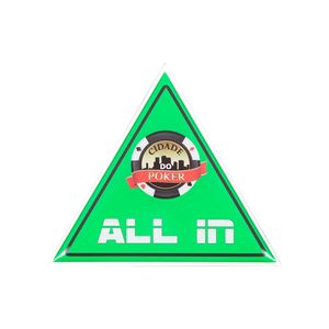 Botão All In Triangulo Verde