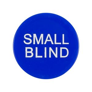 Botão Small Blind Roxo para Poker