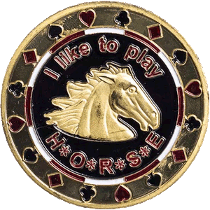 Card Guard I Like to play Horse (Ref 39)