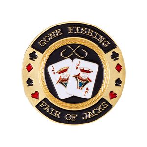 Card Guard Gone Fishing Pair Of Jacks (Ref 53)
