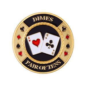 Card Guard Dimes Pair of Tens (Ref 66)