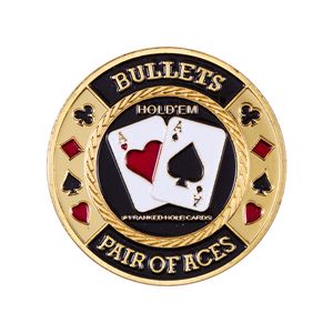 Card Guard Bullets Pair of Aces (Ref 72)