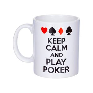 Caneca Keep Calm And Play Poker (Ref 03)