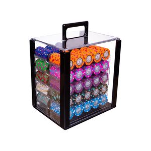 Maleta de Poker 1.000 Fichas 14gms Prime Case Acrílico