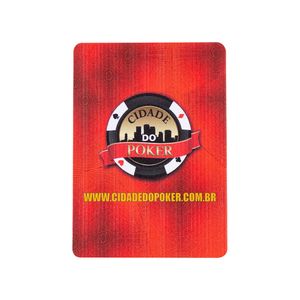 Cut Card Cidade do Poker Avulso Protetor de Cartas Protect Card Vermelho Claro