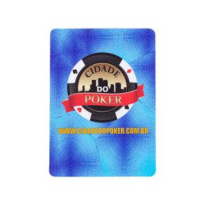 Cut Card Cidade do Poker Avulso Protetor de Cartas Protect Card Azul Claro