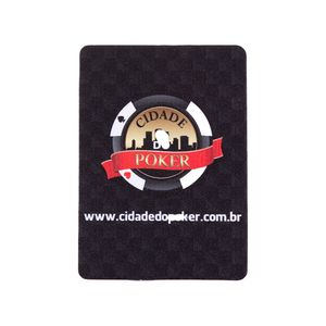 Cut Card Cidade do Poker Avulso Protetor de Cartas Protect Card Preto
