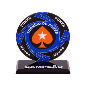 Troféu Para Poker Mod. 1 Campeão