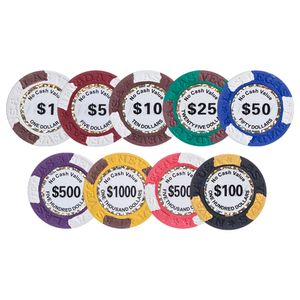 Fichas de Poker Personalizadas 14gms Modelo Las Vegas Nevada