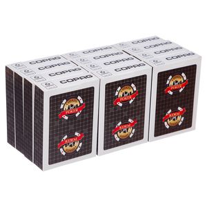 Baralho Cidade do Poker Copag 100% Plástico Caixa Com 12 Preto