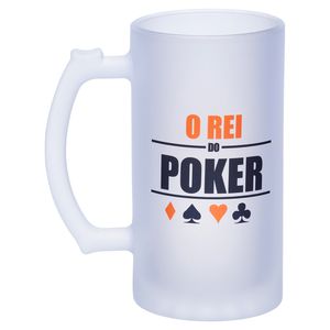 Caneca de Chopp O Rei do Poker (Ref 04)