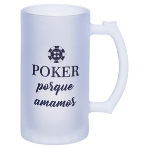 Caneca de Chopp Café e Poker (Ref 06)