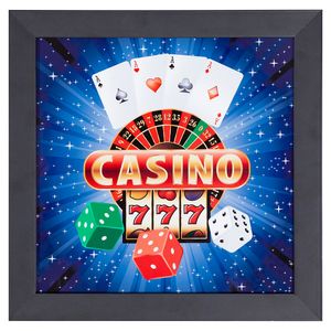 Quadro Pequeno Casino