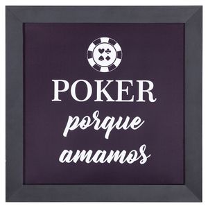 Quadro Pequeno Poker