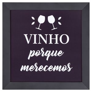 Quadro Pequeno Vinho