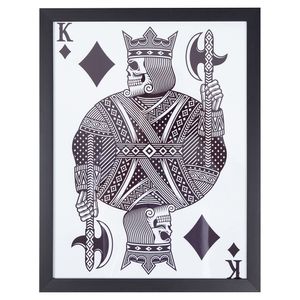 Quadro Rei de Ouro
