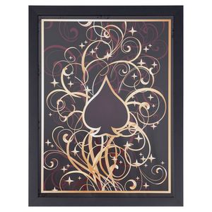 Quadro Dourado Espada
