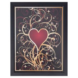 Quadro Dourado Copas