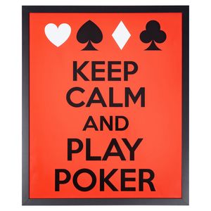 Quadro Vermelho Keep Calm