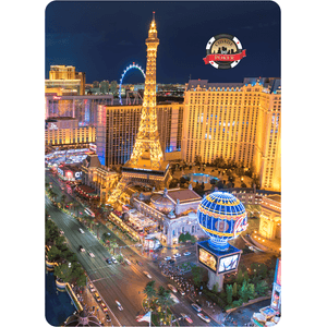 Cut Card Cidade do Poker Avulso Protetor de Cartas Protect Card Las Vegas