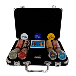 Maleta de Poker 200 fichas 14gms Monte Carlo Millions