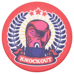 Ficha K.O.( KNOCKOUT)  Cerâmica 43mm Pacote com 10 Fichas