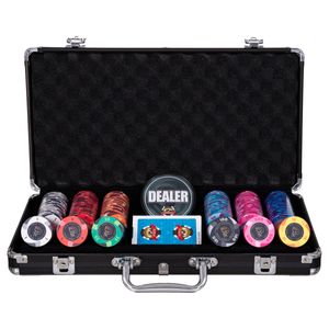 Maleta de Poker 300 fichas Cerâmica 39mm Prime Poker