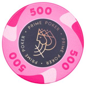 Fichas de Poker Cerâmica 39mm Valor 500