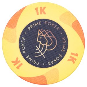 Fichas de Poker Cerâmica 39mm Valor 1K