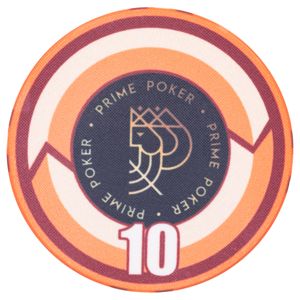 Fichas de Poker Cerâmica 43mm Valor 10