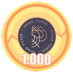 Fichas de Poker Cerâmica 43mm Valor 1.000