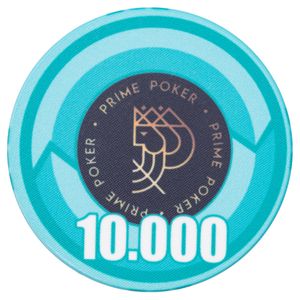 Fichas de Poker Cerâmica 43mm Valor 10.000